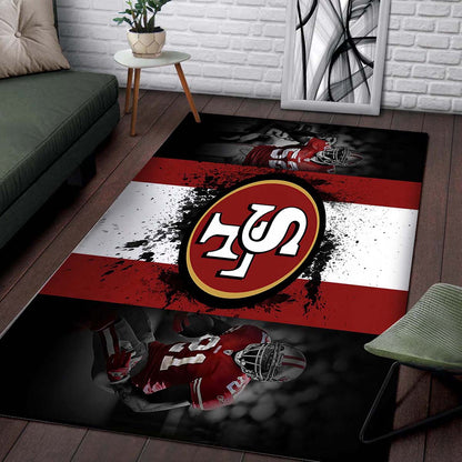 San Francisco 49ers Fuballmannschaft Teppich 2