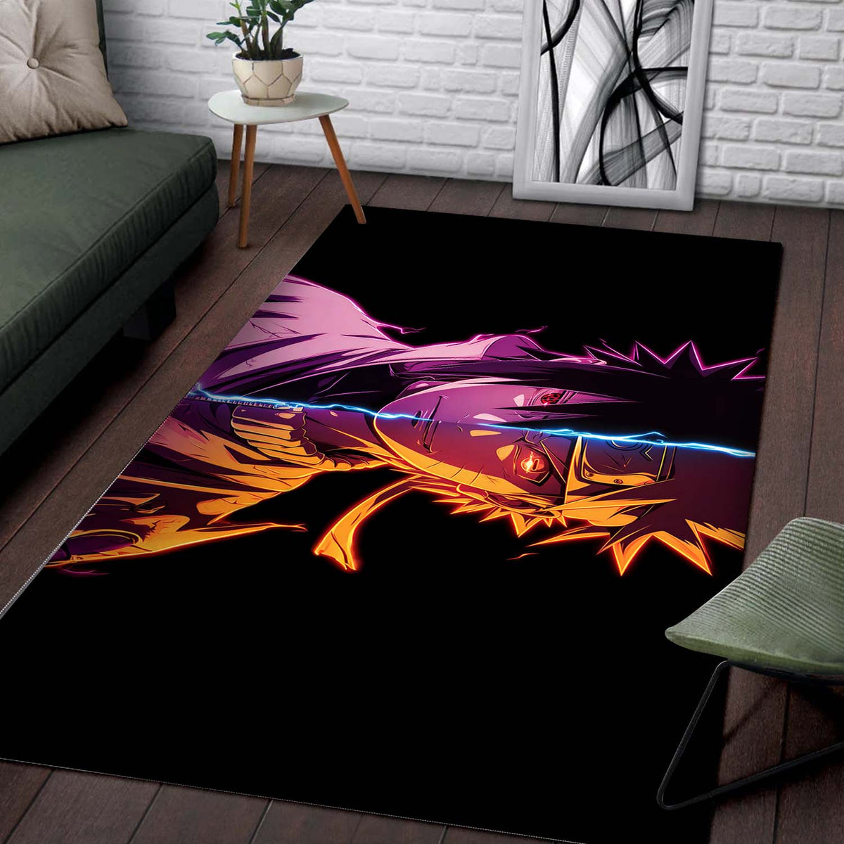 Sasuke Uchiha 3 Teppich 2