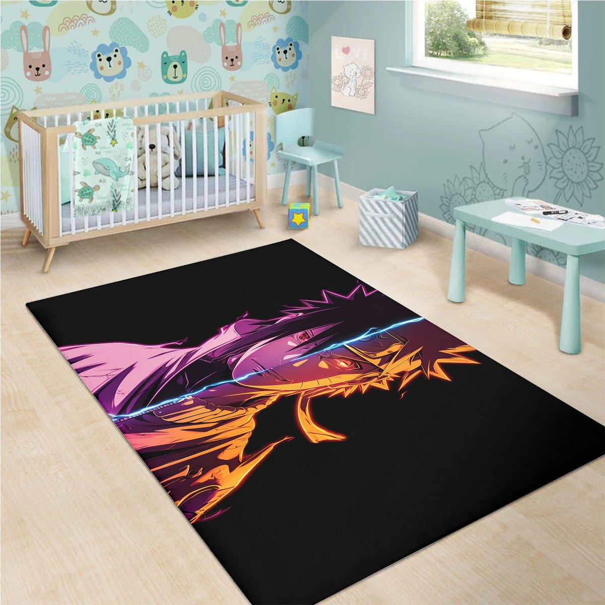 Sasuke Uchiha 3 Teppich