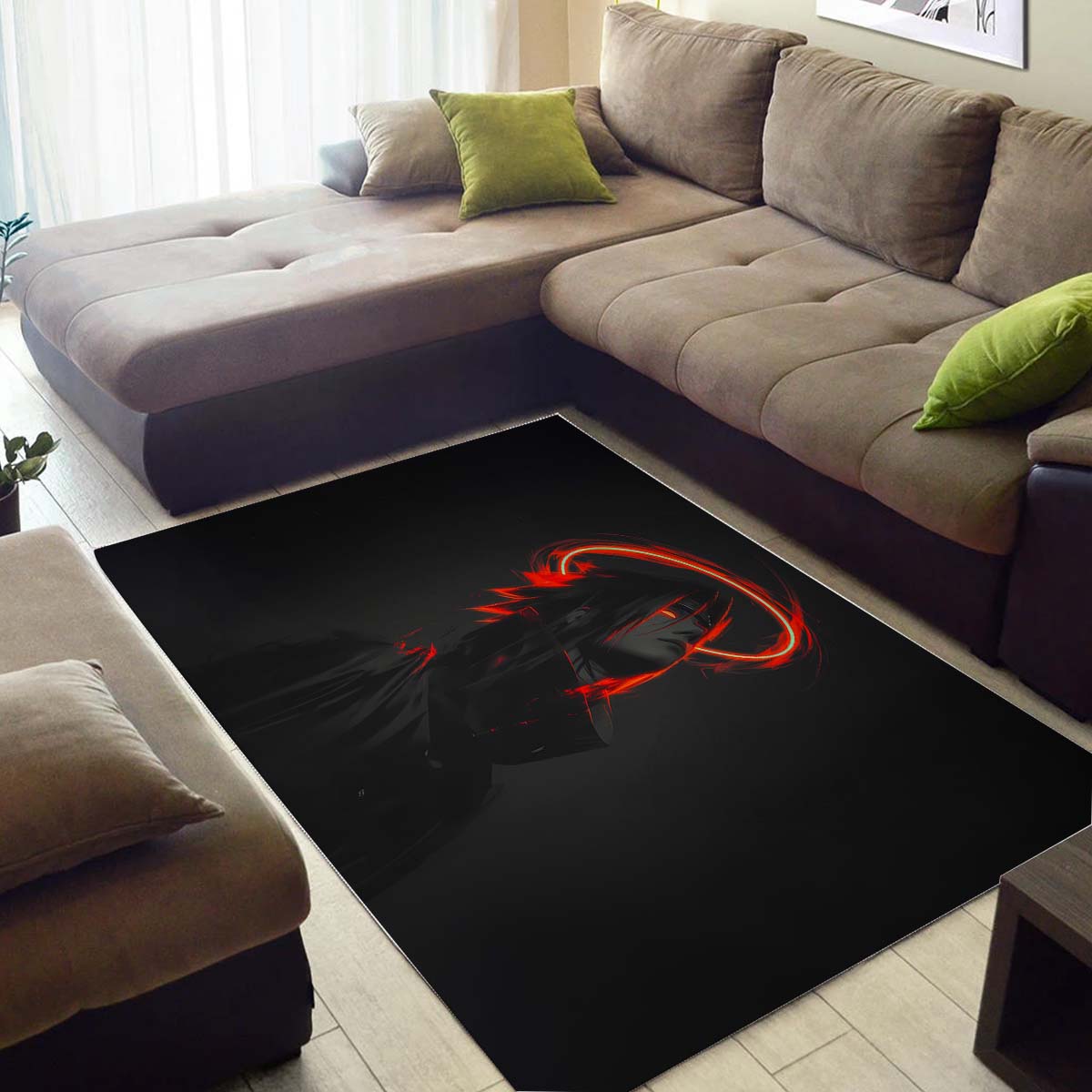 Sasuke Uchiha Dark Teppich 3