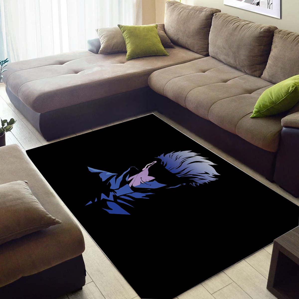 Satoru Gojo Black Teppich 3