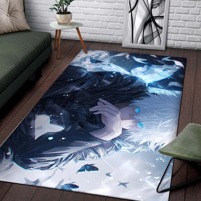 Satoru Gojo Blue Teppich 2