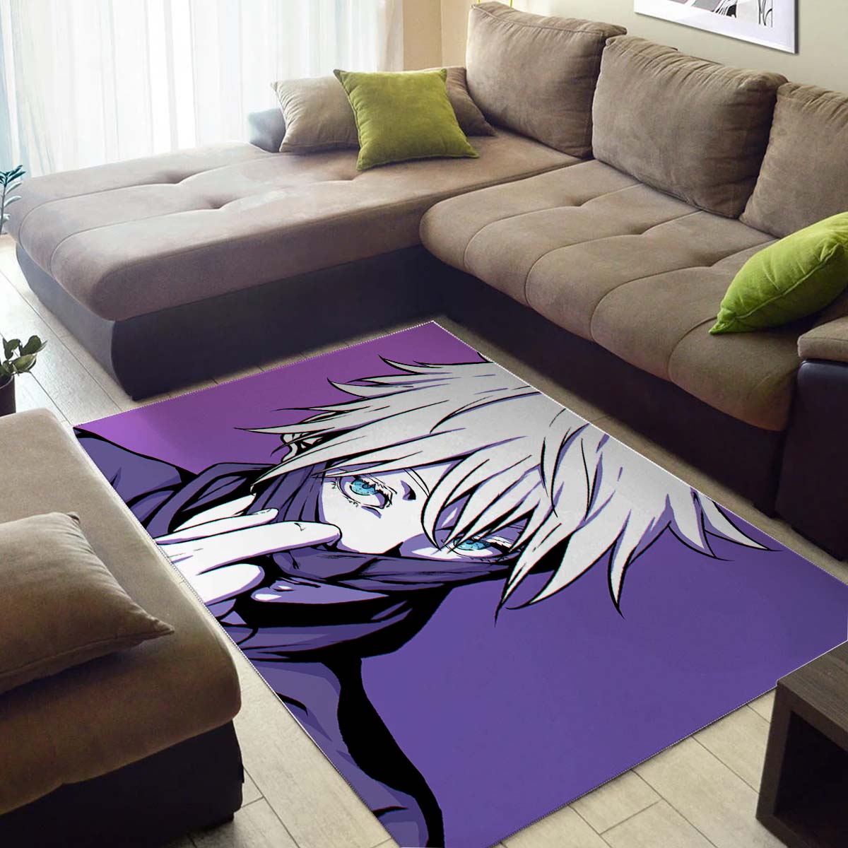 Satoru Gojo Purple Teppich 3