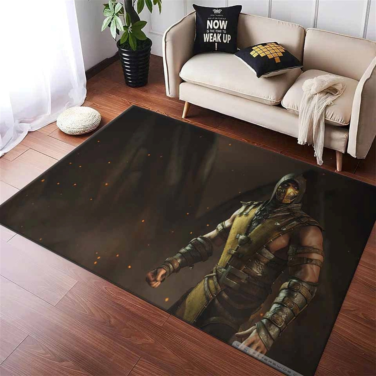 Scorpion Mortal Kombat X 4K Teppich
