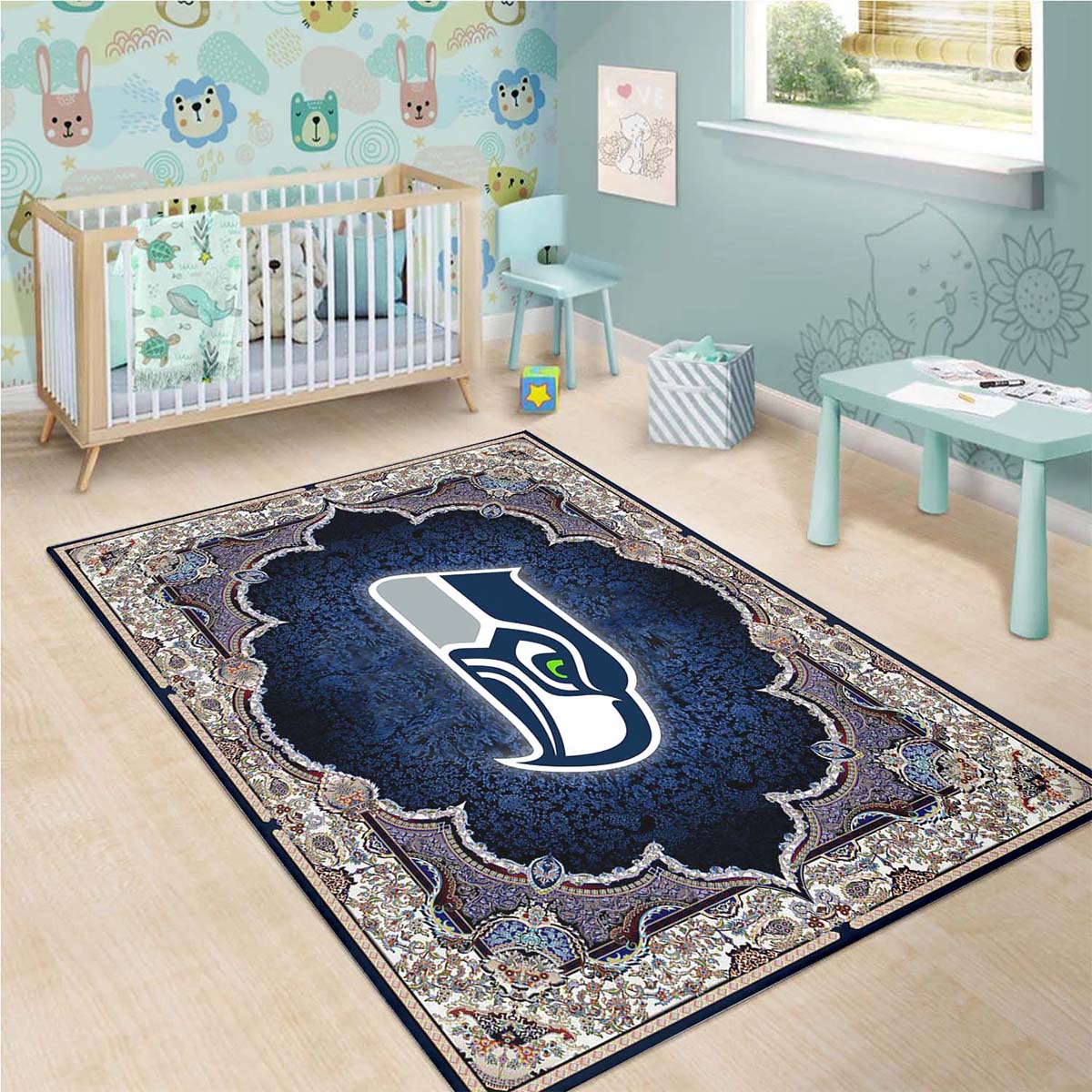 Seattle Seahawks Teppich 3