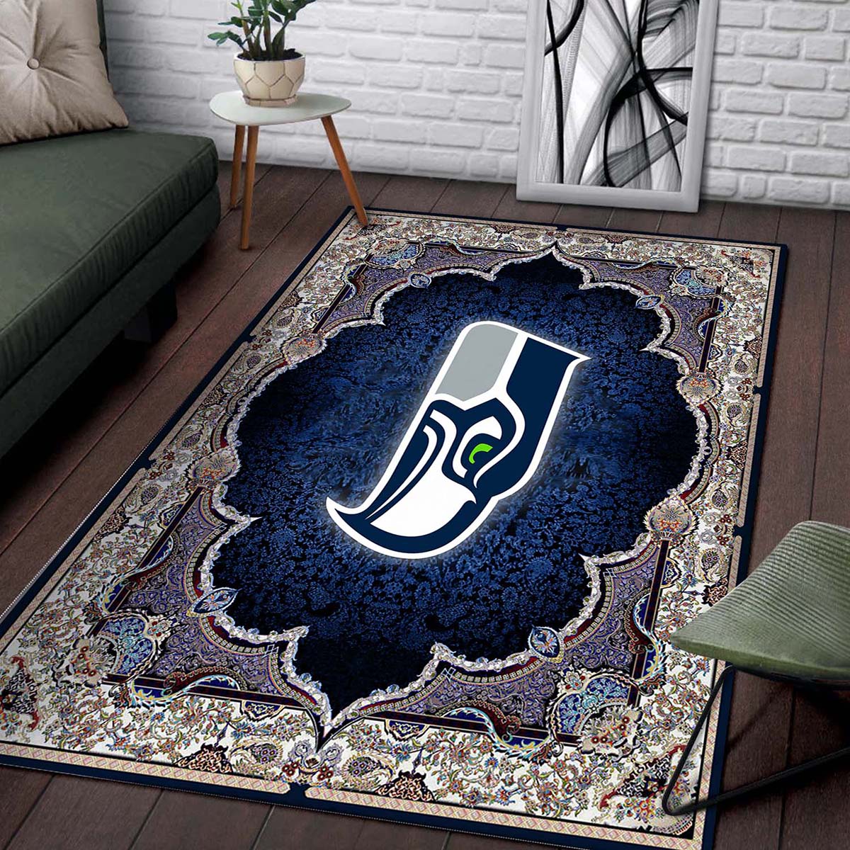 Seattle Seahawks Teppich 2