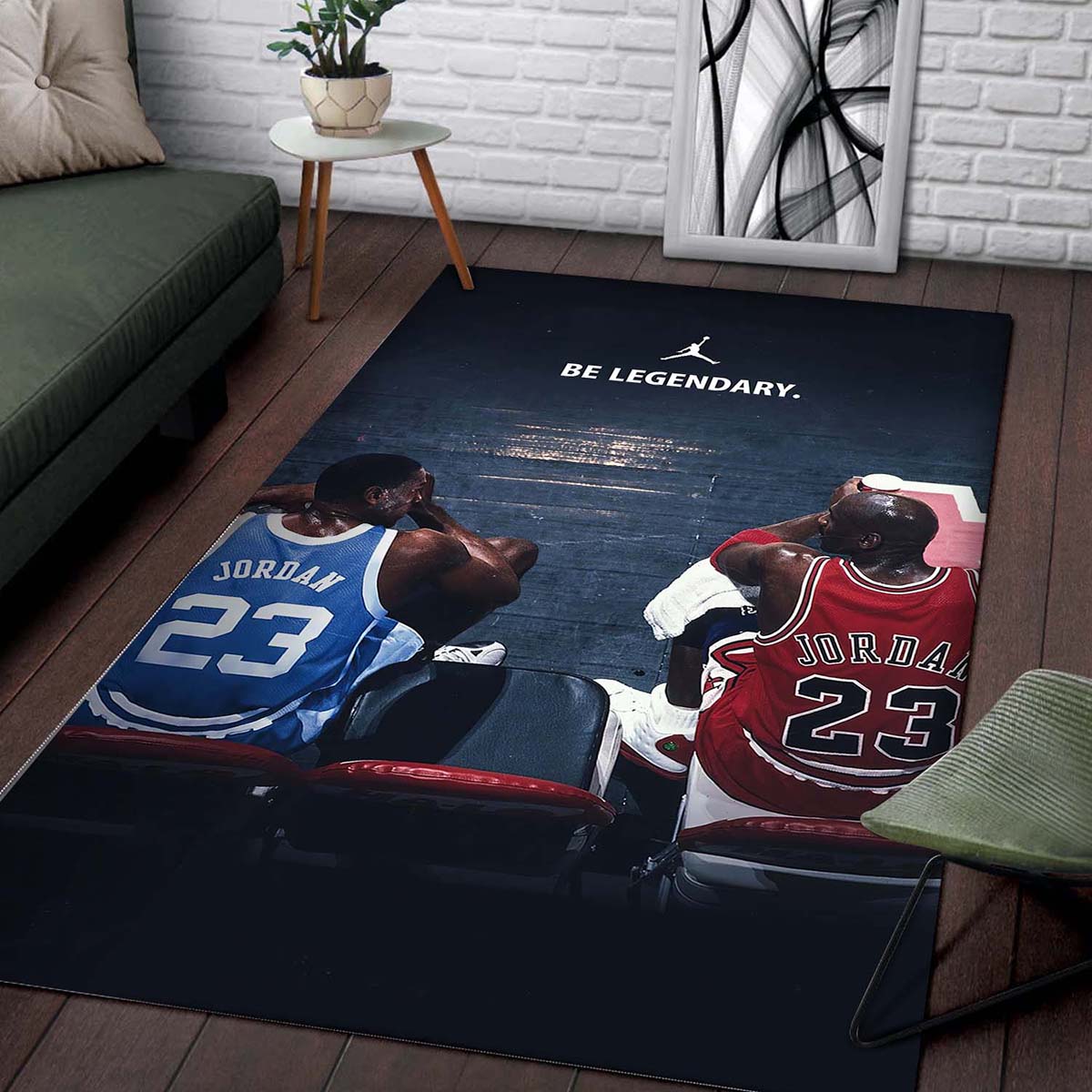 Seien Sie Legendr 23 Jordan Teppich 2