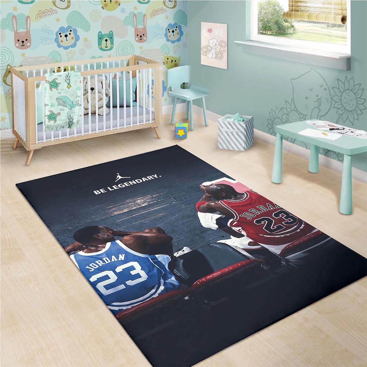 Seien Sie Legendr 23 Jordan Teppich 3