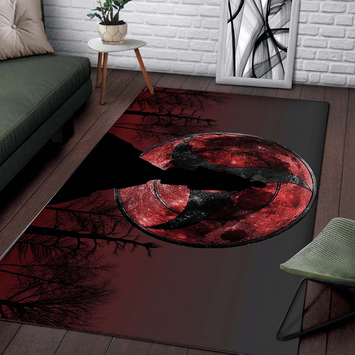 Sharingan Itachi Teppich 2