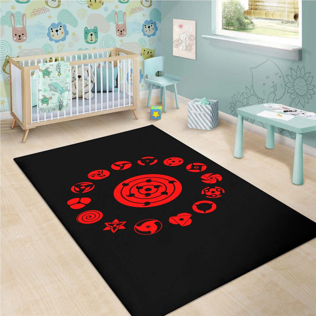 Sharingan Naruto 5K Teppich