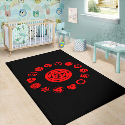 Sharingan Naruto 5K Teppich
