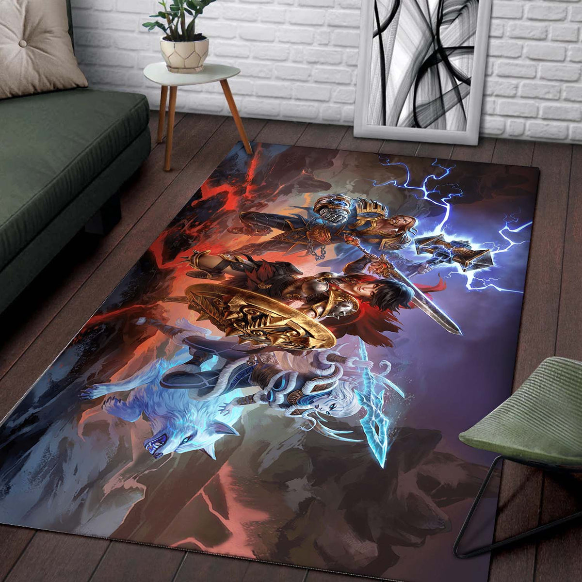 Smite 2 Gods Teppich 2