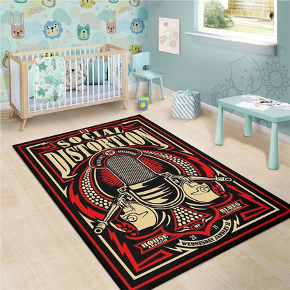 Social Distortion Band Teppich