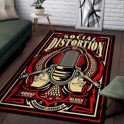 Social Distortion Band Teppich 2