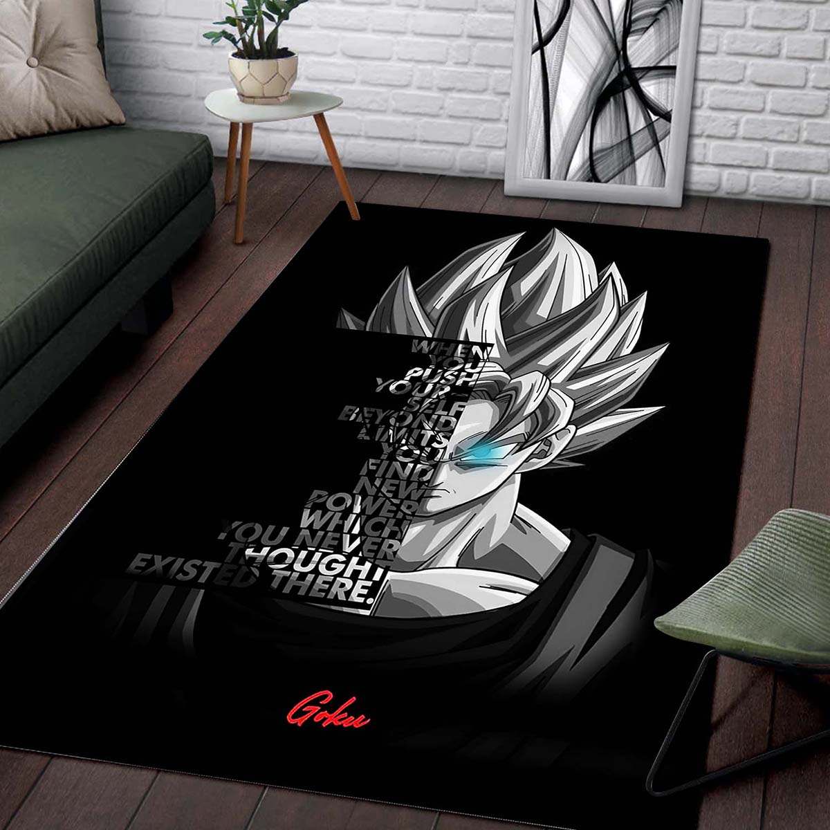 Son Goku Dragon Ball Z 1026 Teppich 2