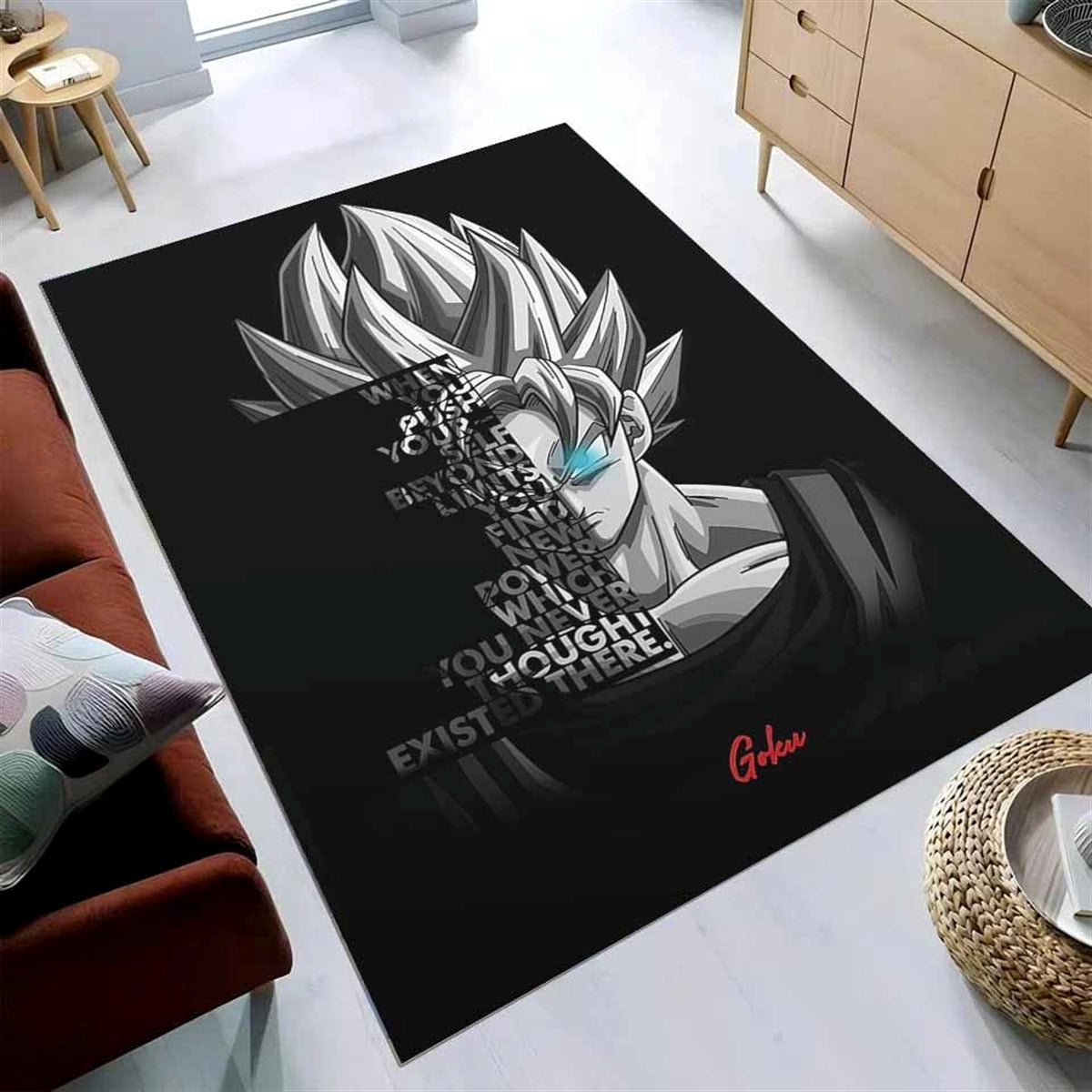 Son Goku Dragon Ball Z 1026 Teppich