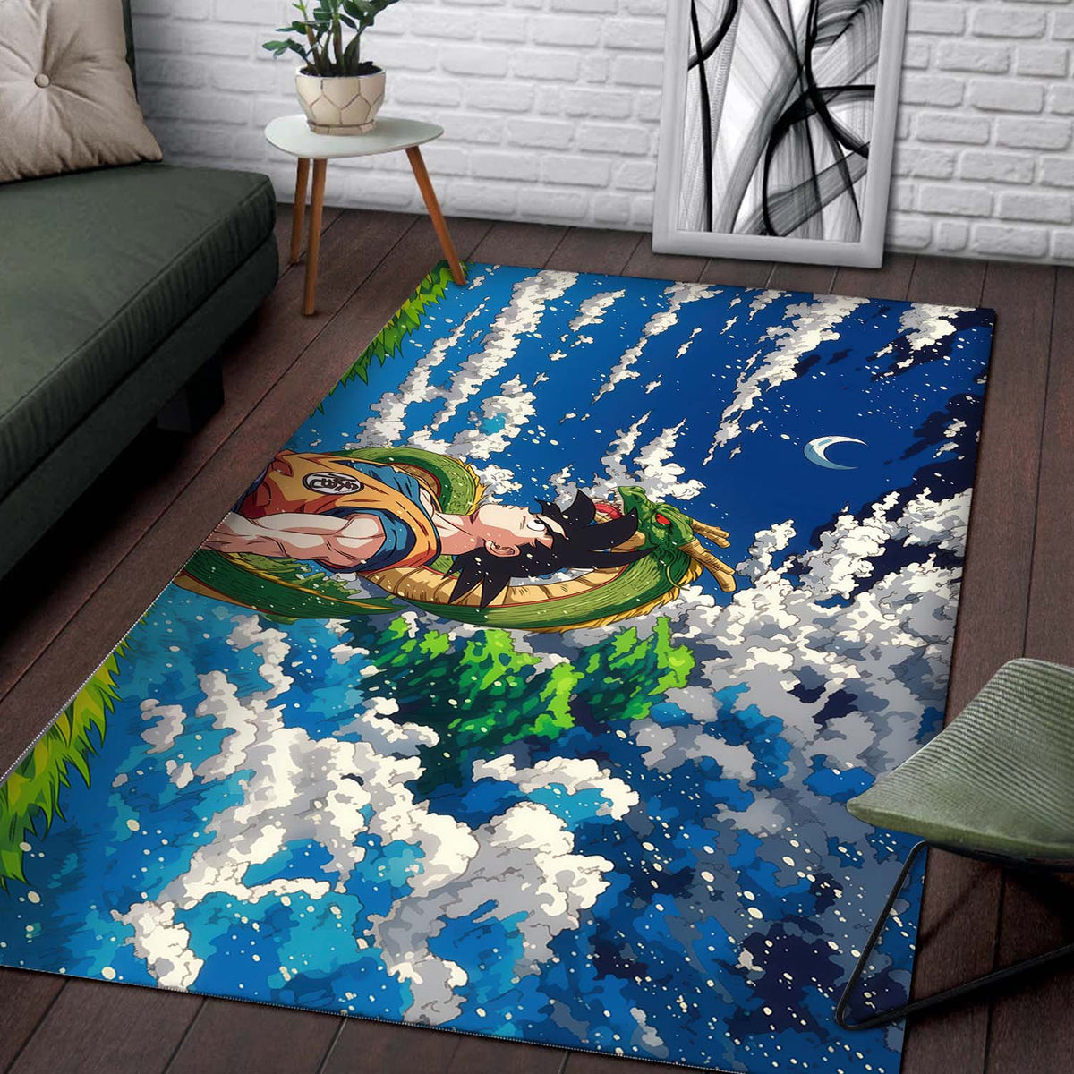 Son Goku Shenron Teppich 2