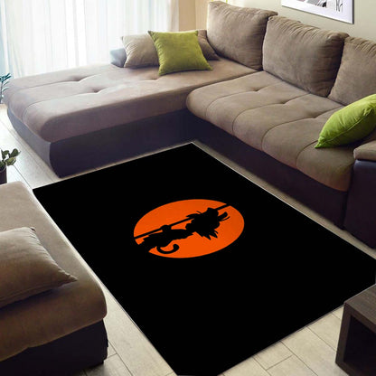 Son Goku Silhouette Teppich 3