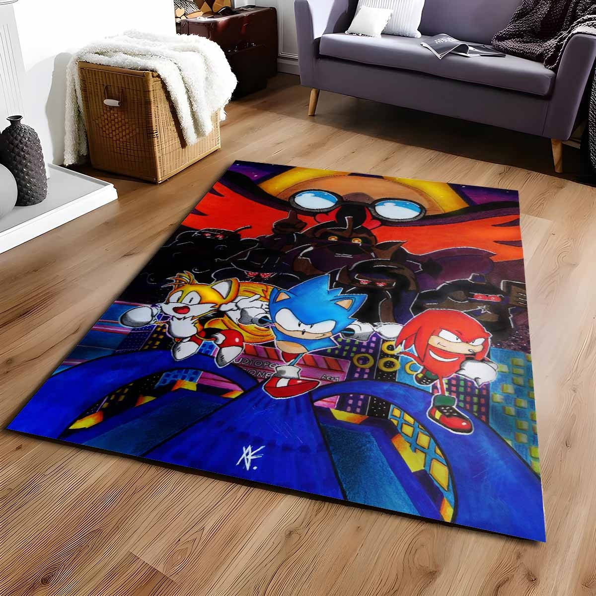 Sonic The Hedgehog 11 Teppich