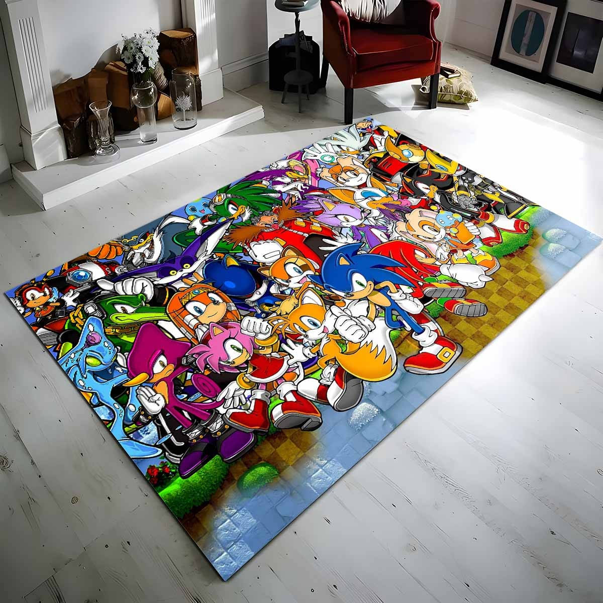 Sonic The Hedgehog 16 Teppich