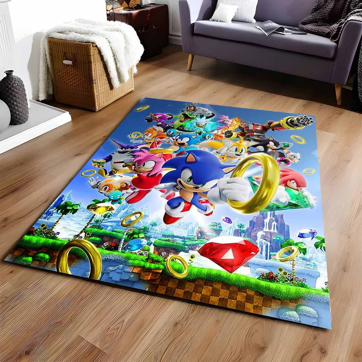 Sonic The Hedgehog 18 Teppich