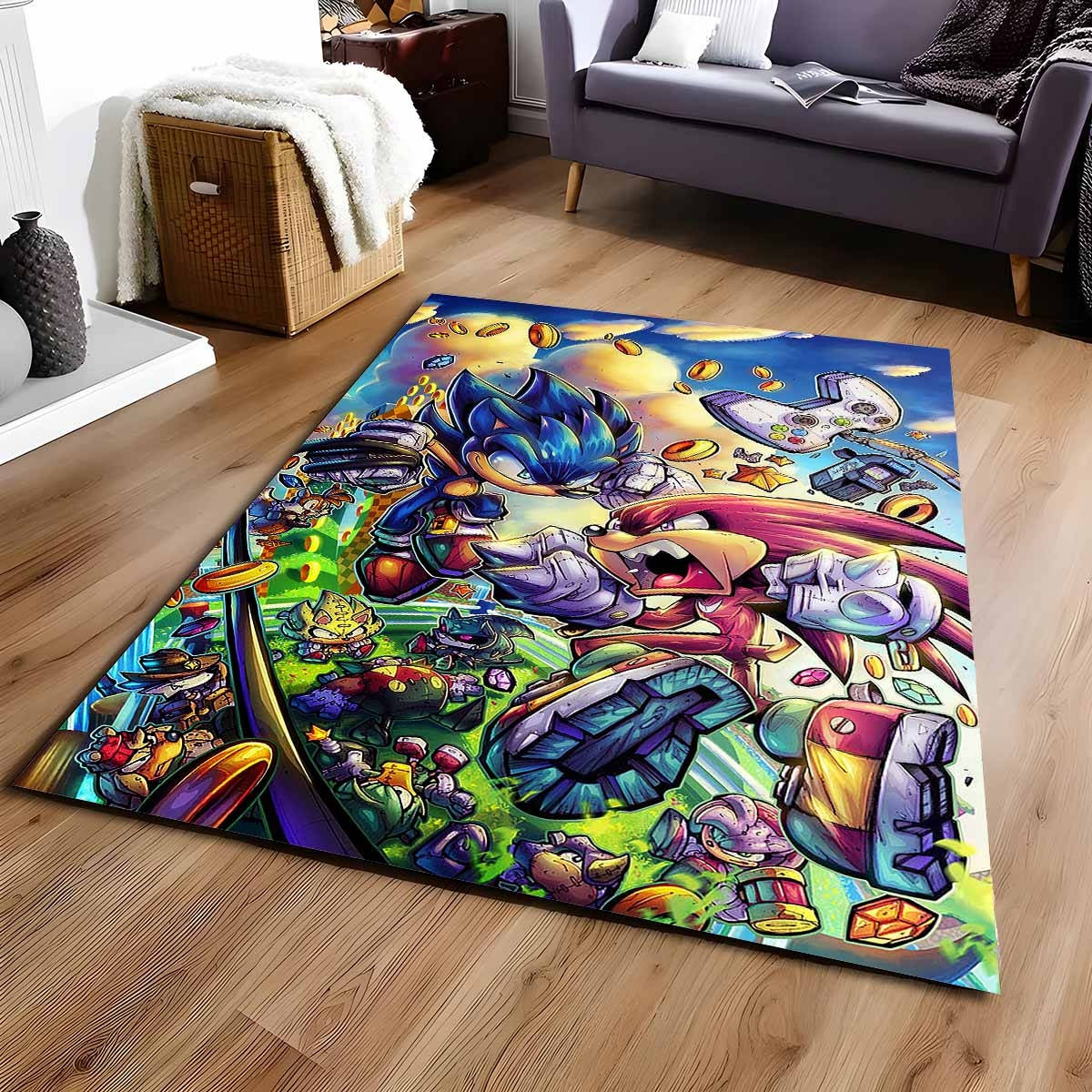 Sonic The Hedgehog 19 Teppich