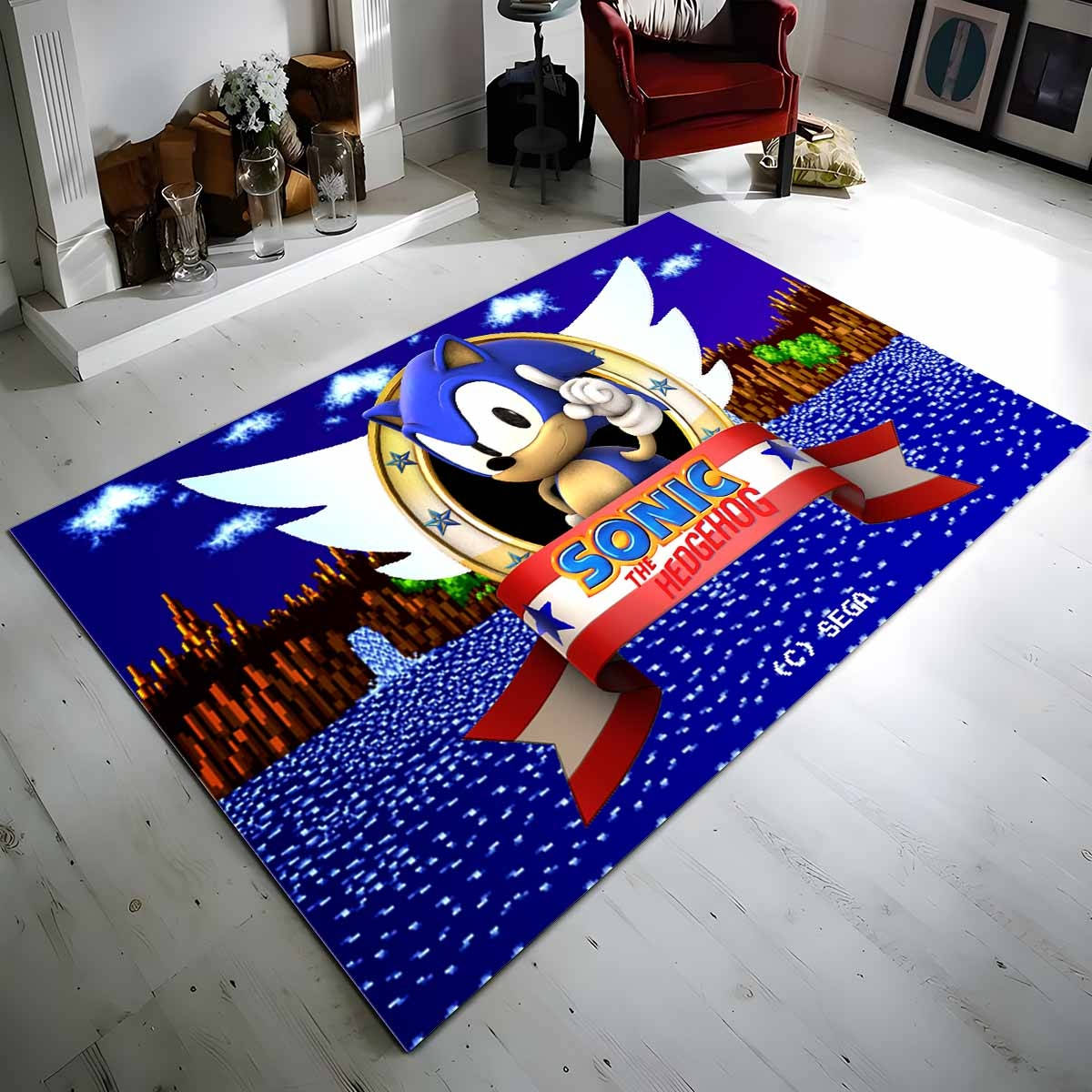 Sonic The Hedgehog 20 Teppich