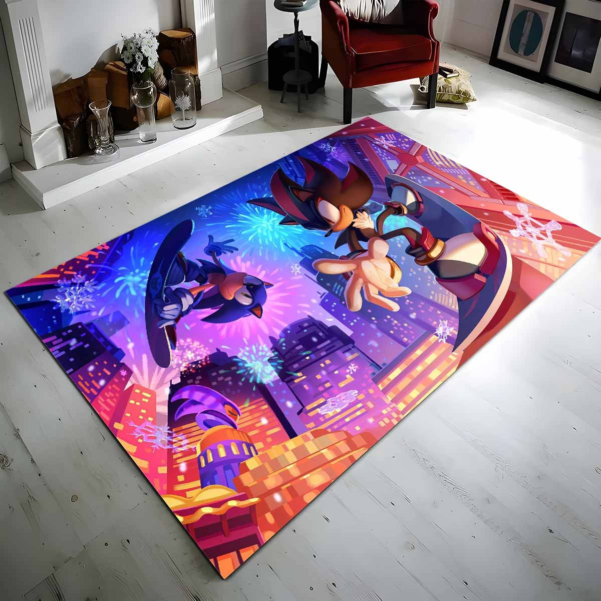 Sonic The Hedgehog 22 Teppich