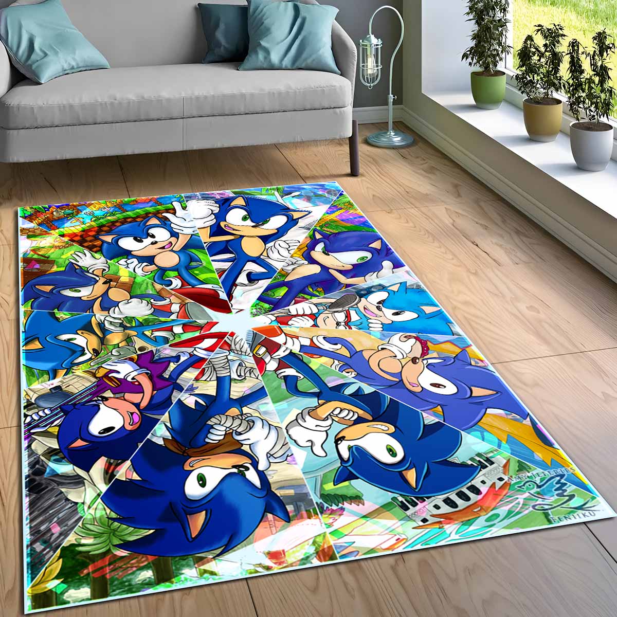 Sonic The Hedgehog 4 Teppich 3