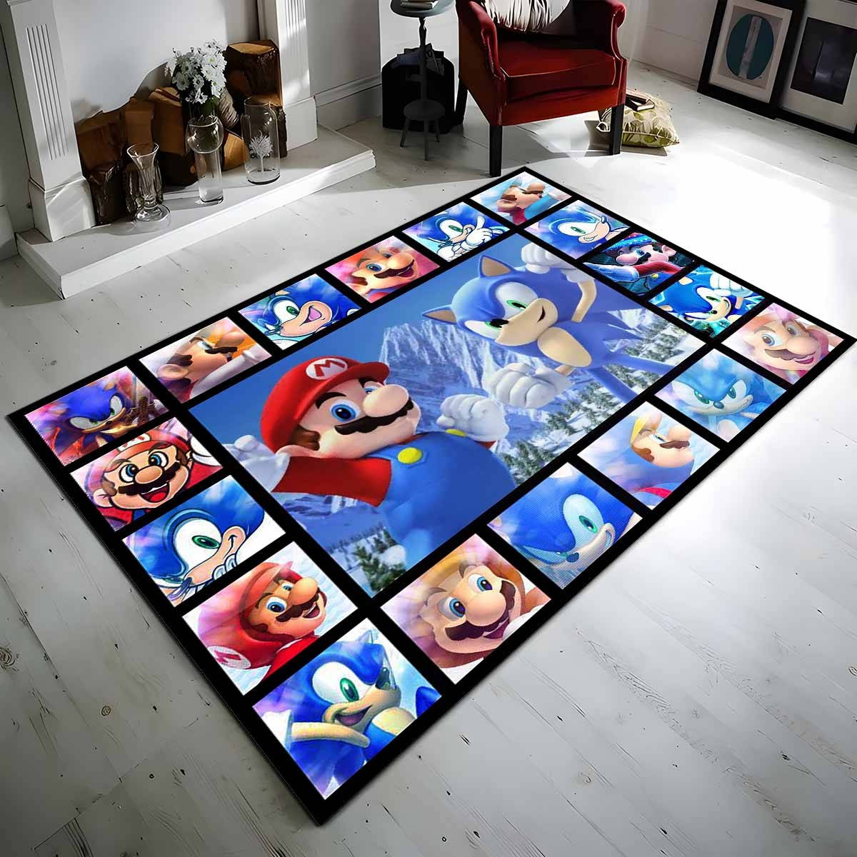 Sonic The Hedgehog 50 Teppich
