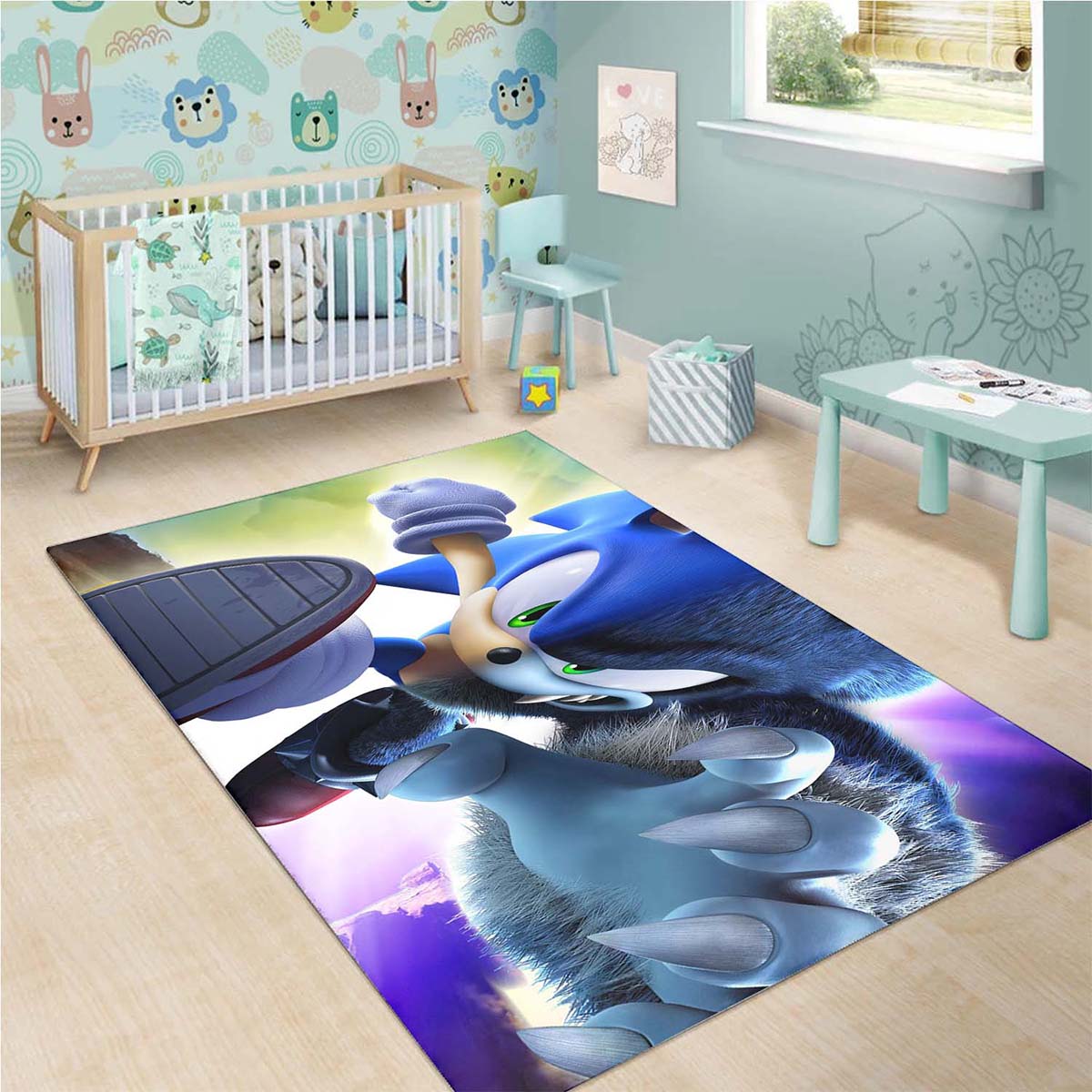 Sonic The Hedgehog 6 Teppich (New) 3