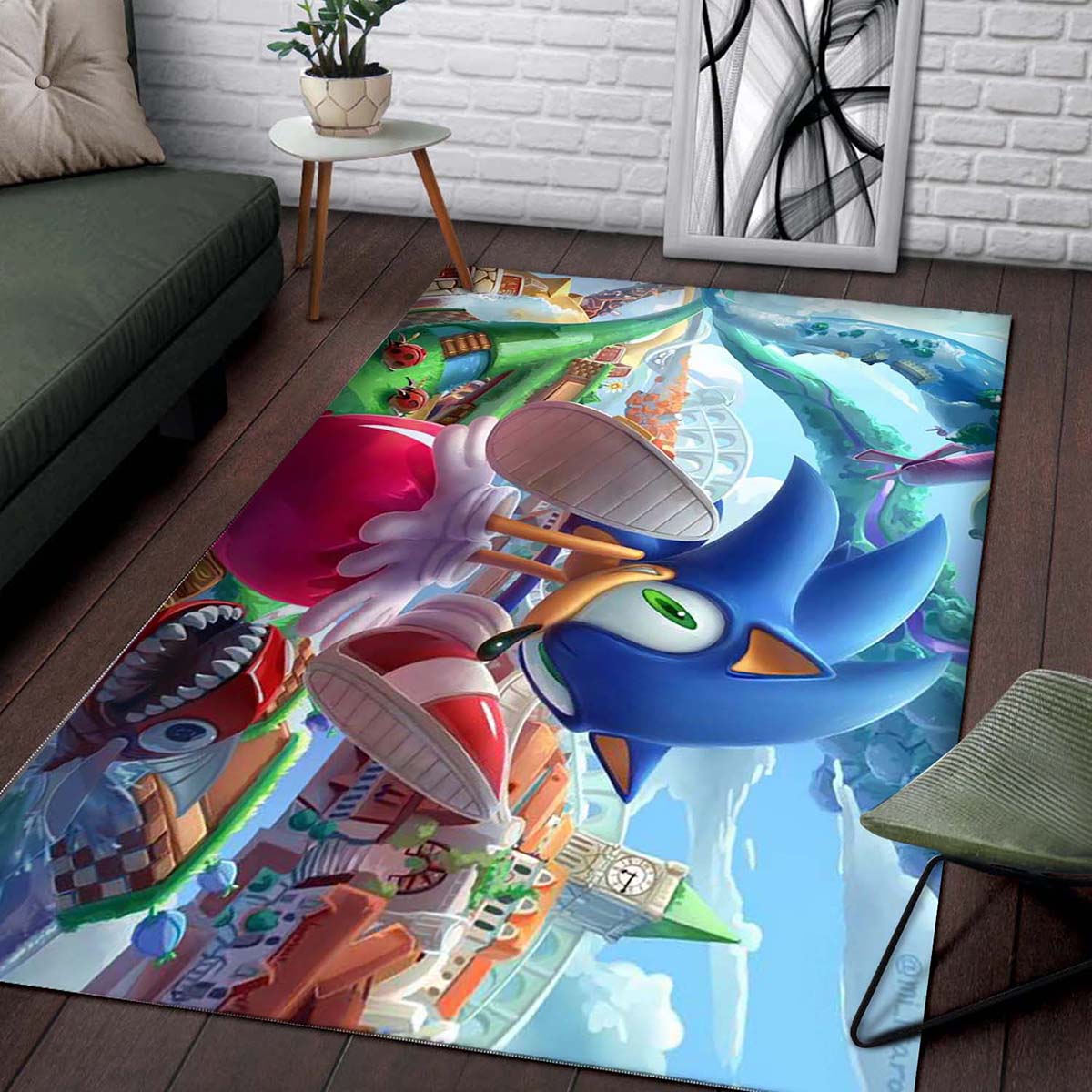 Sonic The Hedgehog 7 Teppich (New) 2