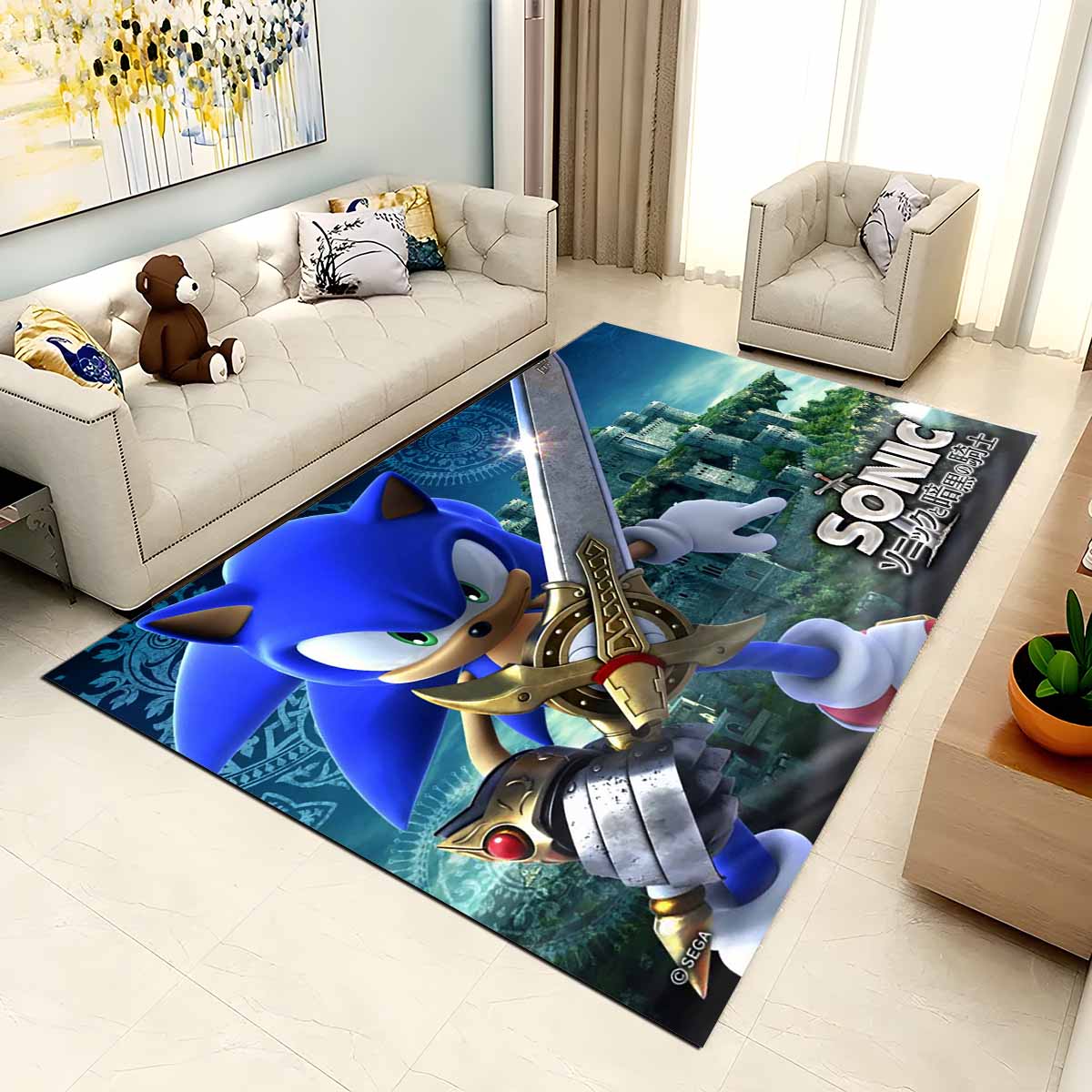 Sonic The Hedgehog 9 Teppich 2