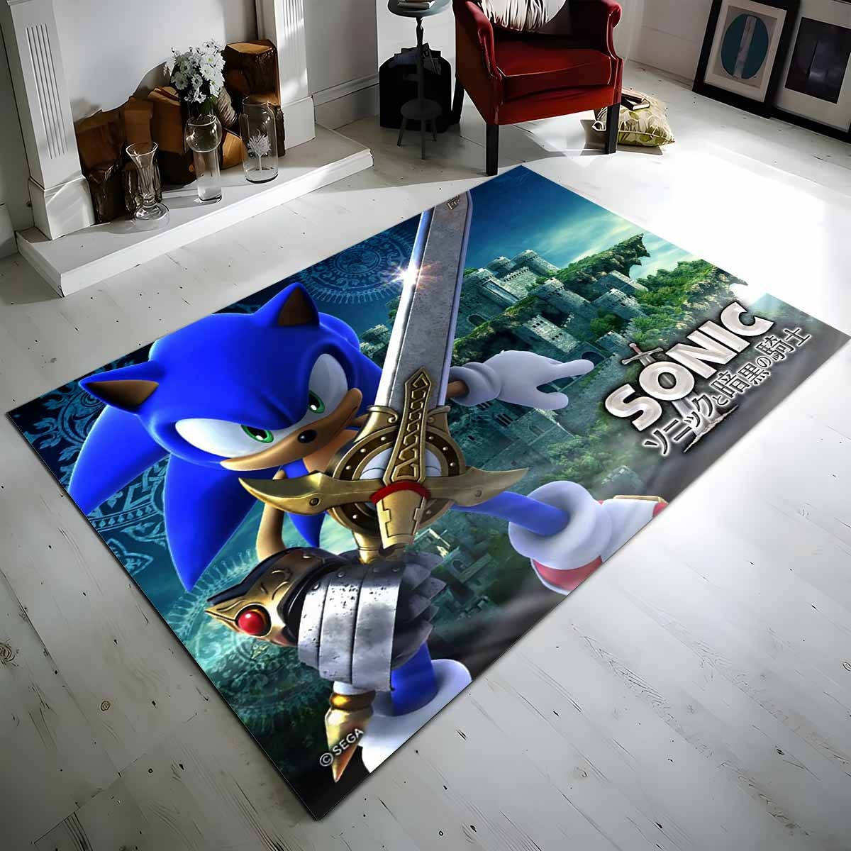 Sonic The Hedgehog 9 Teppich