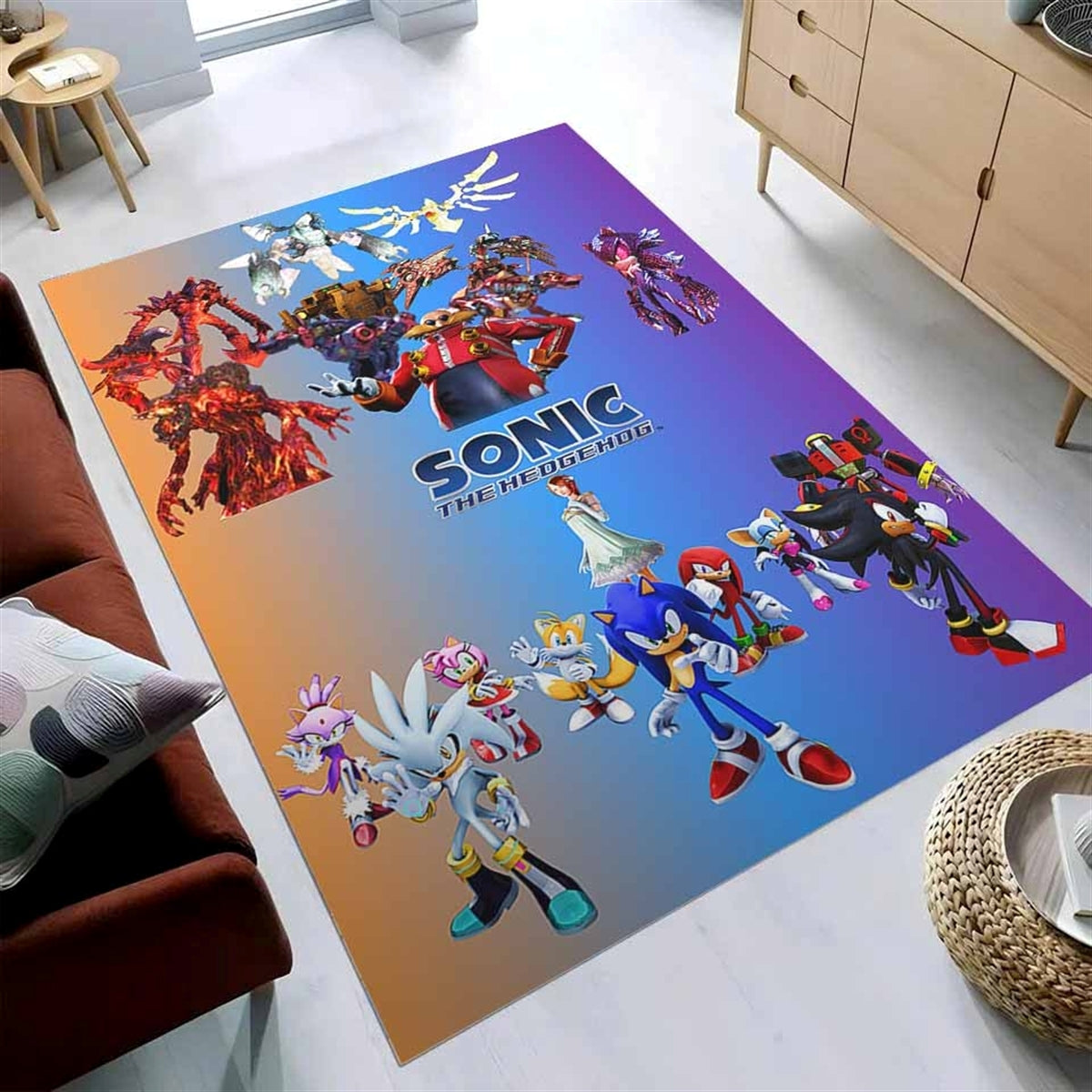 Sonic The Hedgehog De15286 Teppich