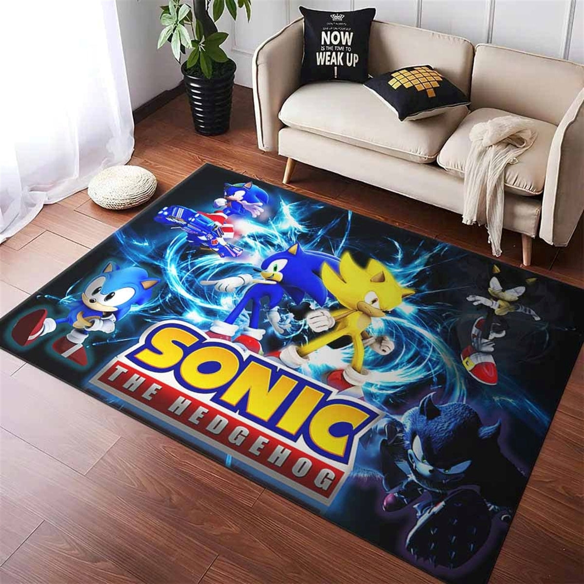 Sonic The Hedgehog Dekor 200220 Teppich