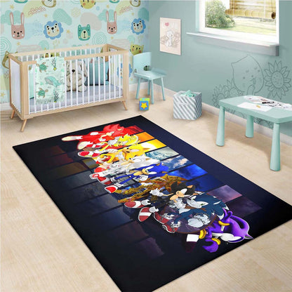 Sonic The Hedgehog Dekor Teppich 3