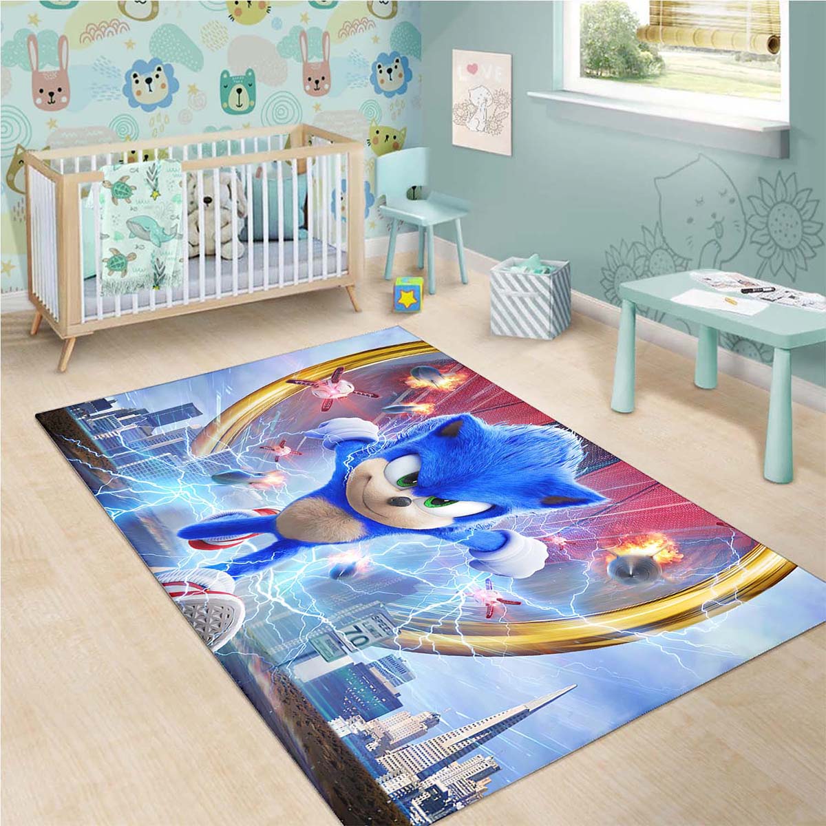 Sonic The Hedgehog Dkm1 Teppich 3