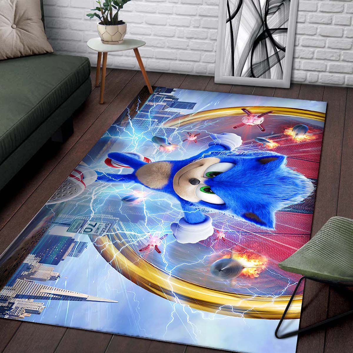 Sonic The Hedgehog Dkm1 Teppich 2