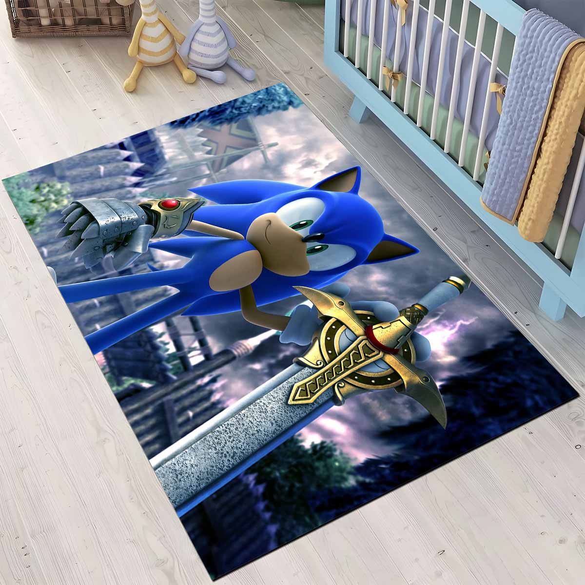 Sonic Und Der Schwarze Ritter Breitbild Teppich 3