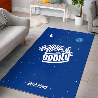 Space Oddity David Bowie Music Art Teppich 3