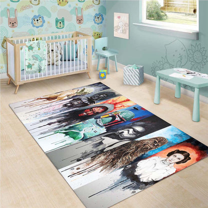Star Wars Characters Montage Teppich 3