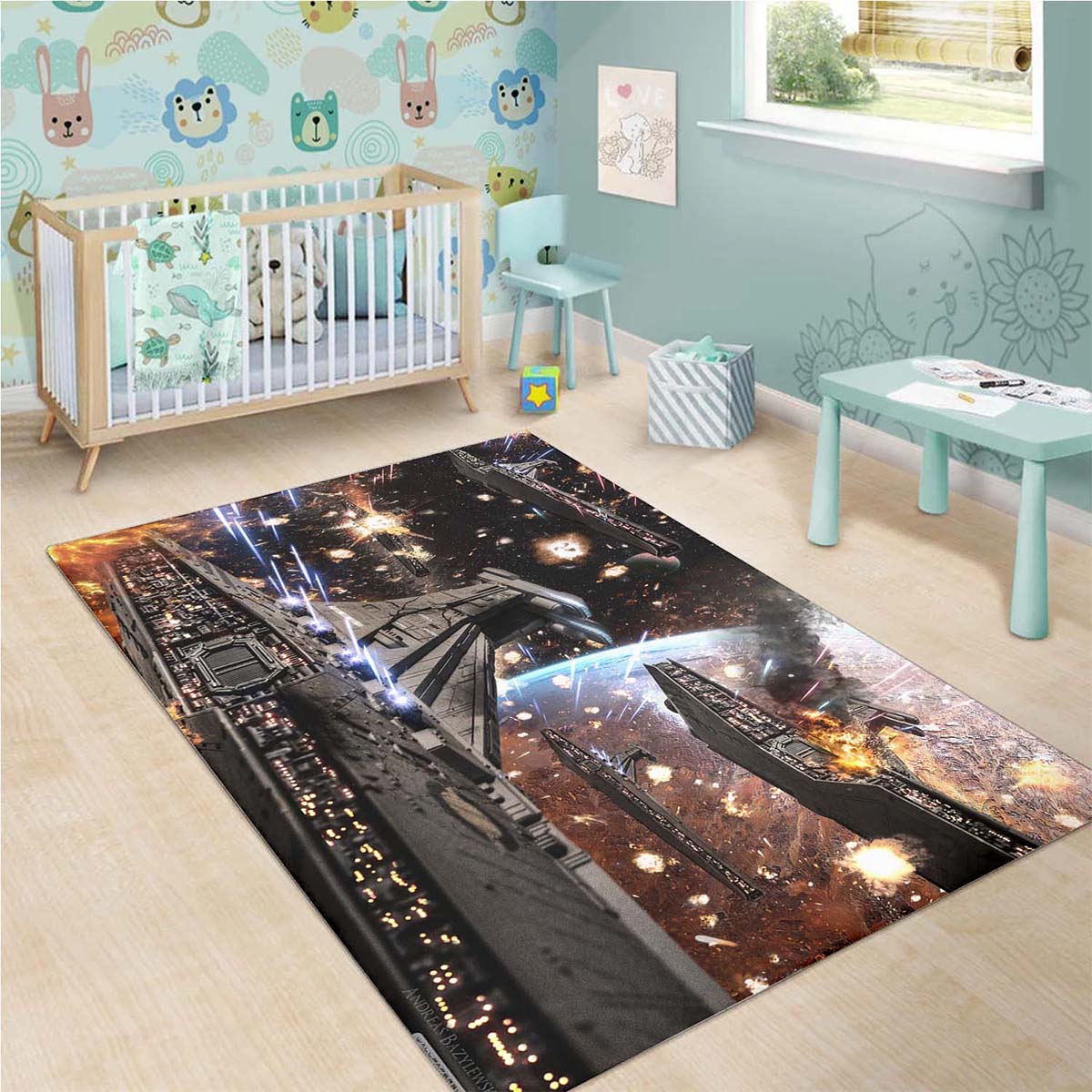 Star Wars Clones Wars Teppich 3