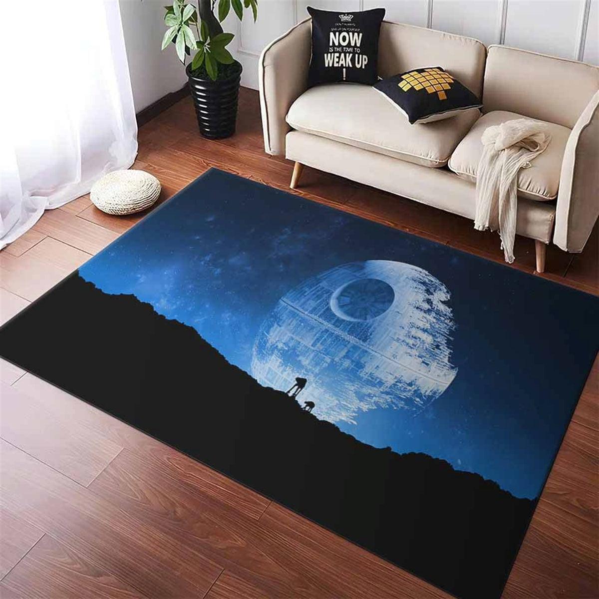 Star Wars Death Star At at Movie Teppich