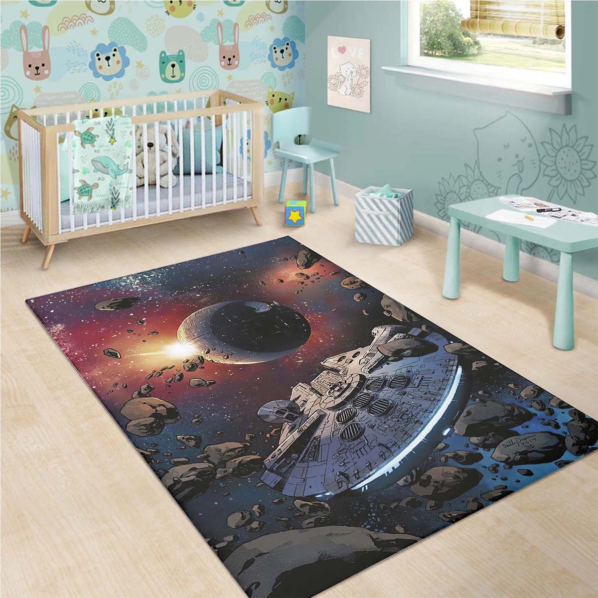 Star Wars Death Star Teppich 3
