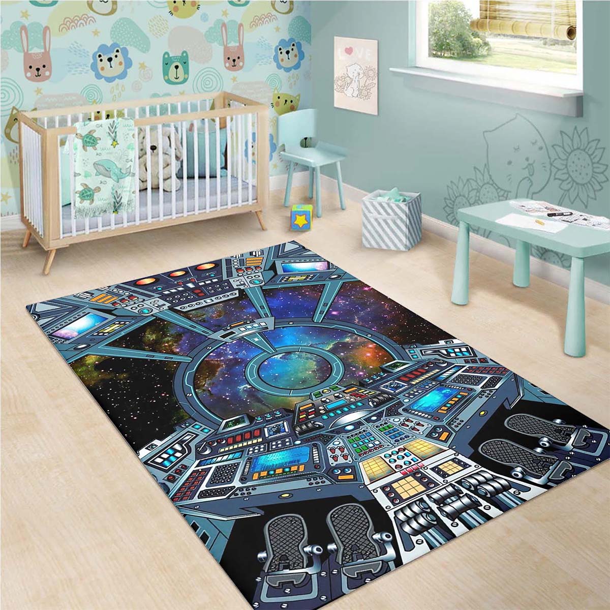 Star Wars Fans Art Millennium Falcon Teppich 3