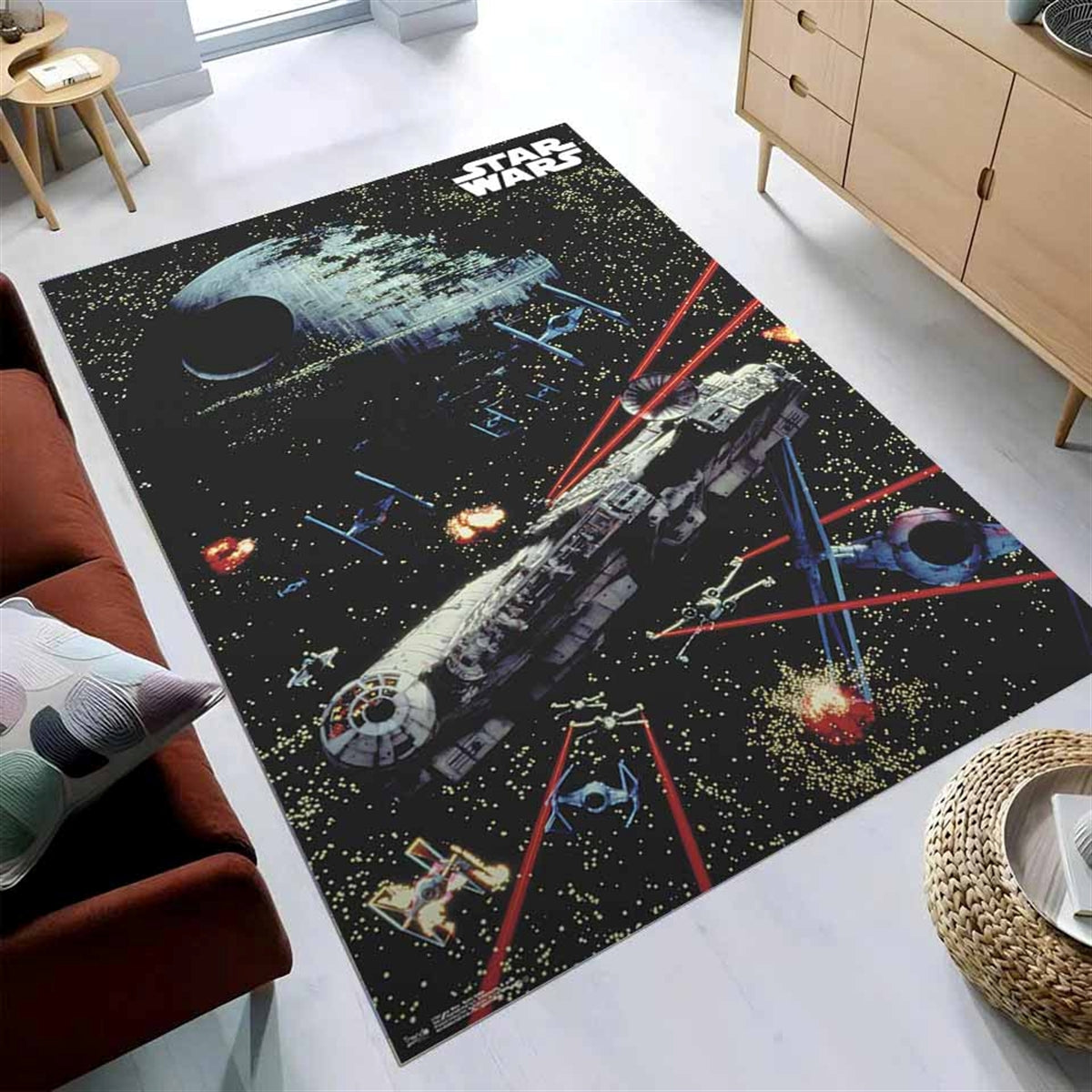 Star Wars Fans Saga Space Teppich