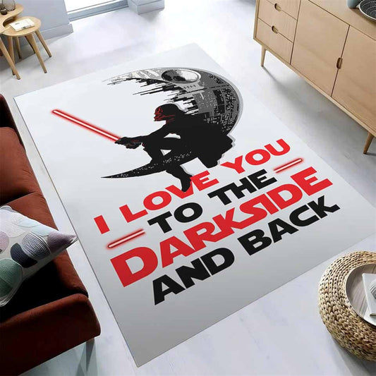 Star Wars I Love You To The Darkside Teppich