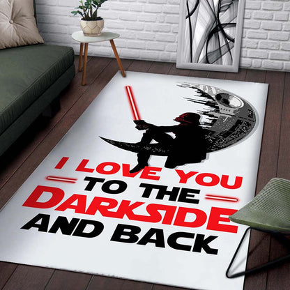 Star Wars I Love You To The Darkside Teppich 2