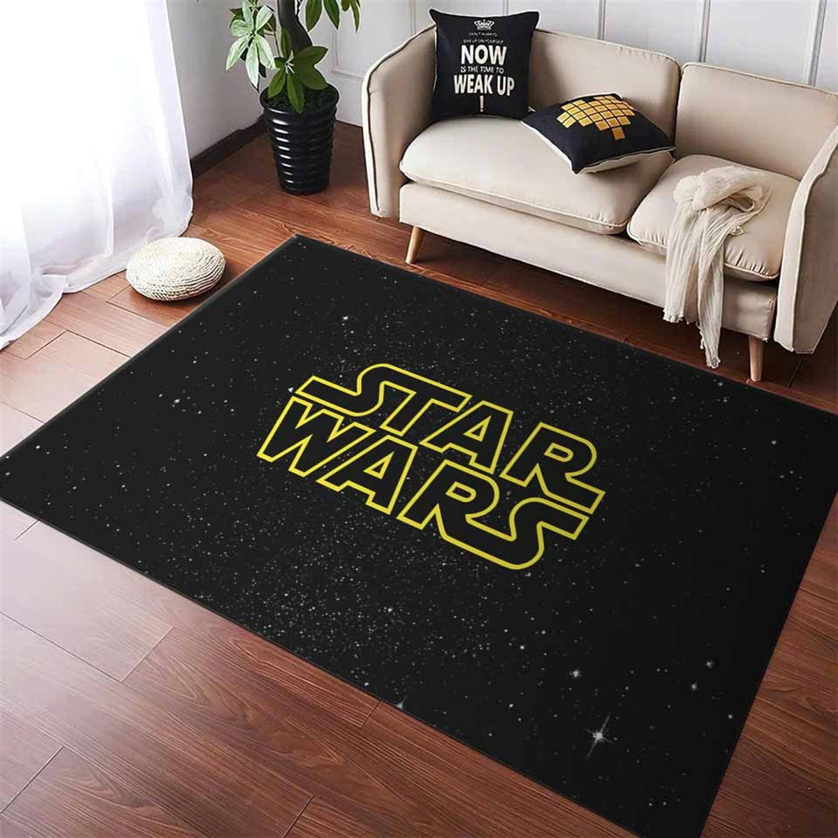 Star Wars Logo Teppich
